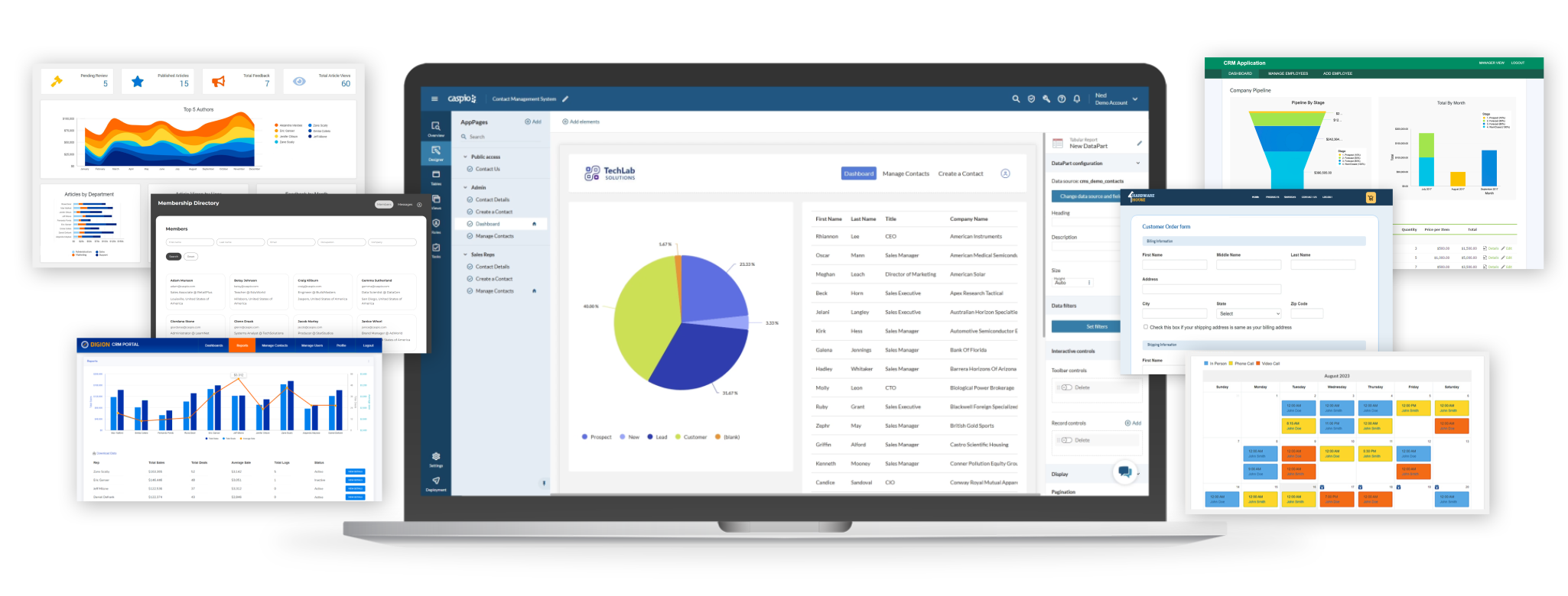 Build Custom Applications Without Coding Screenshot